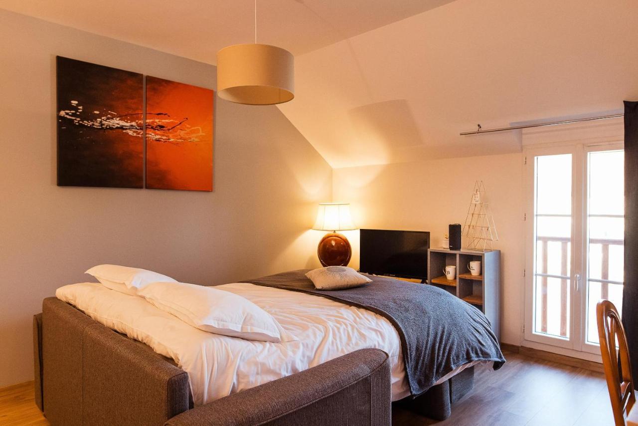 Studio Confortable, Parking Et Jardin Bucheres Luaran gambar